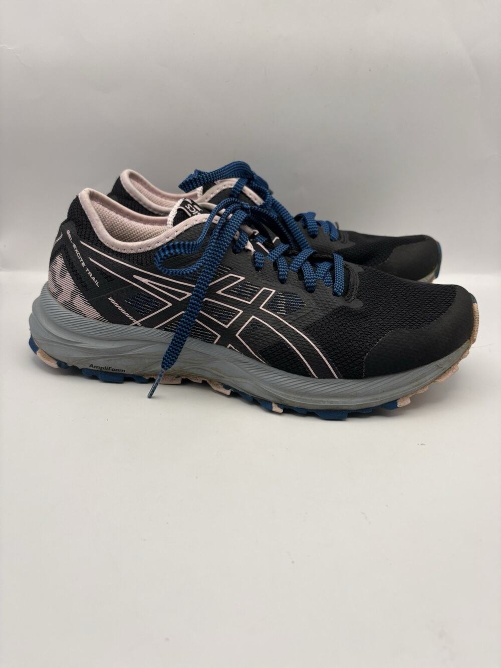 ASICS Gel Excite Trail Black Running Shoes Women Size 8